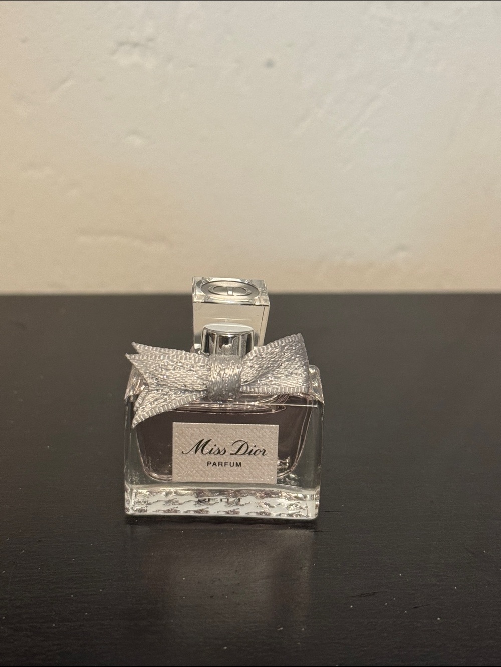 FREE with $20 purchase! Miss Dior Parfum Mini Bottle - Silver Bow